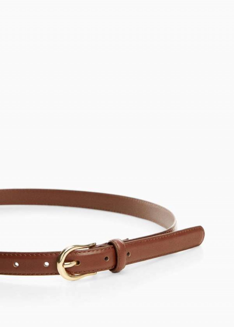 Mango Přezkou Hubená Belt | MNG-22999