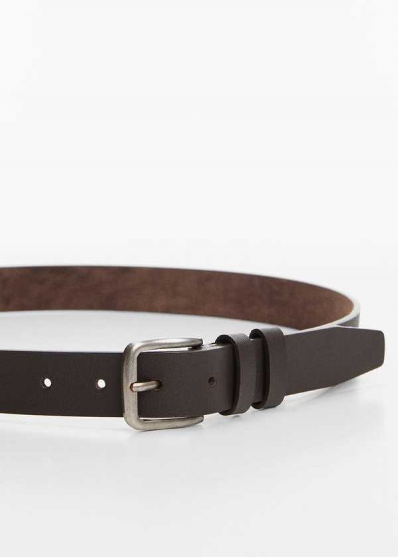 Mango Přezkou Læder Belt | MNG-21206