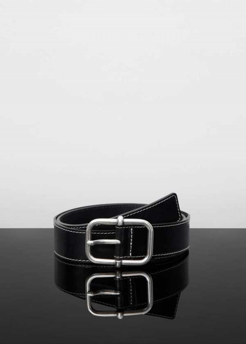 Mango Přezkou Læder Belt | MNG-23014