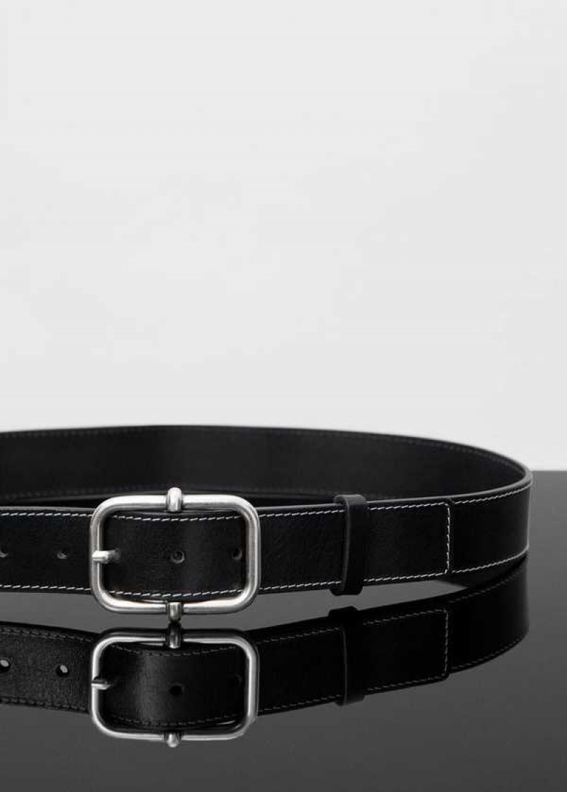 Mango Přezkou Læder Belt | MNG-23014