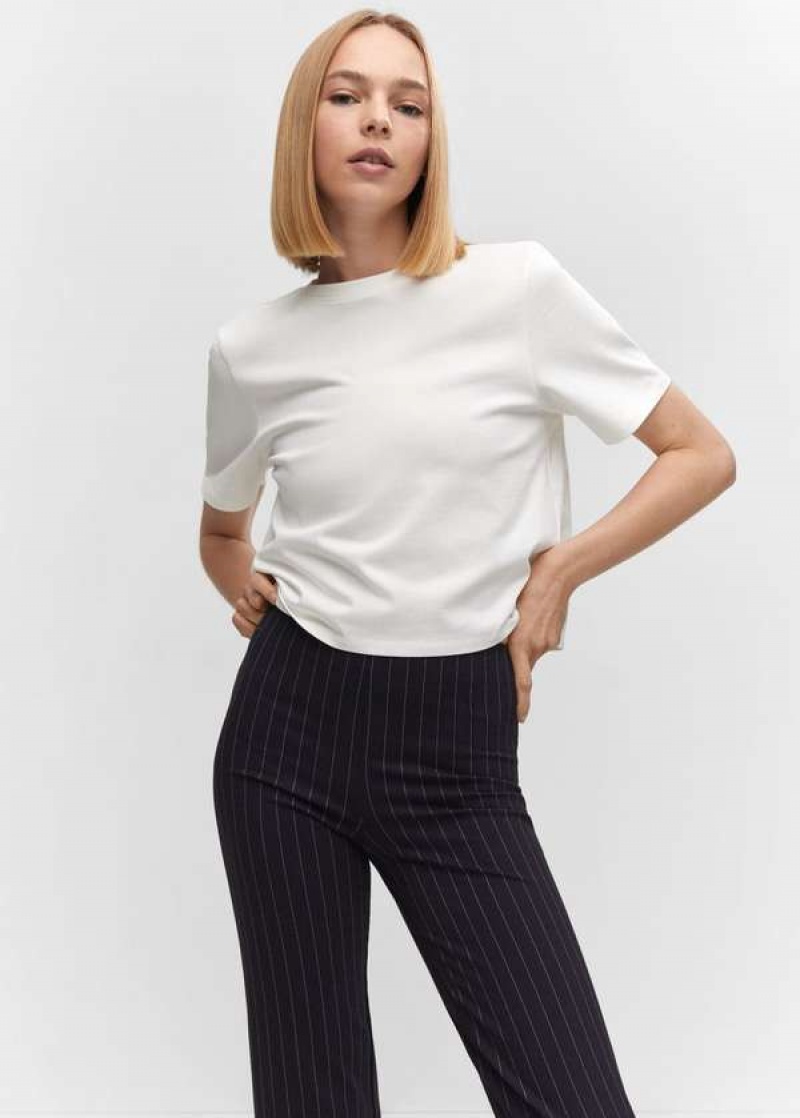 Mango Pinstripe Leggings | MNG-24468