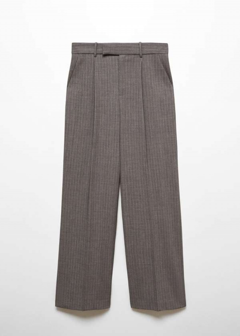 Mango Pinstripe Suit Pants | MNG-24425