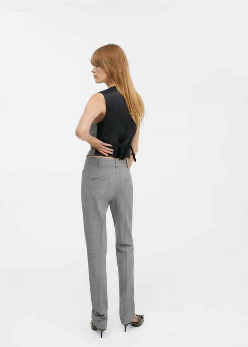 Mango Pinstripe Suit Pants | MNG-24430