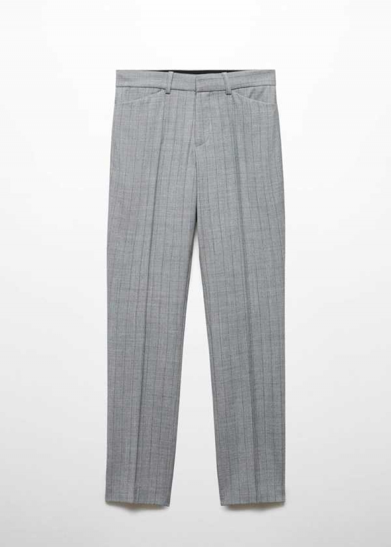 Mango Pinstripe Suit Pants | MNG-24430