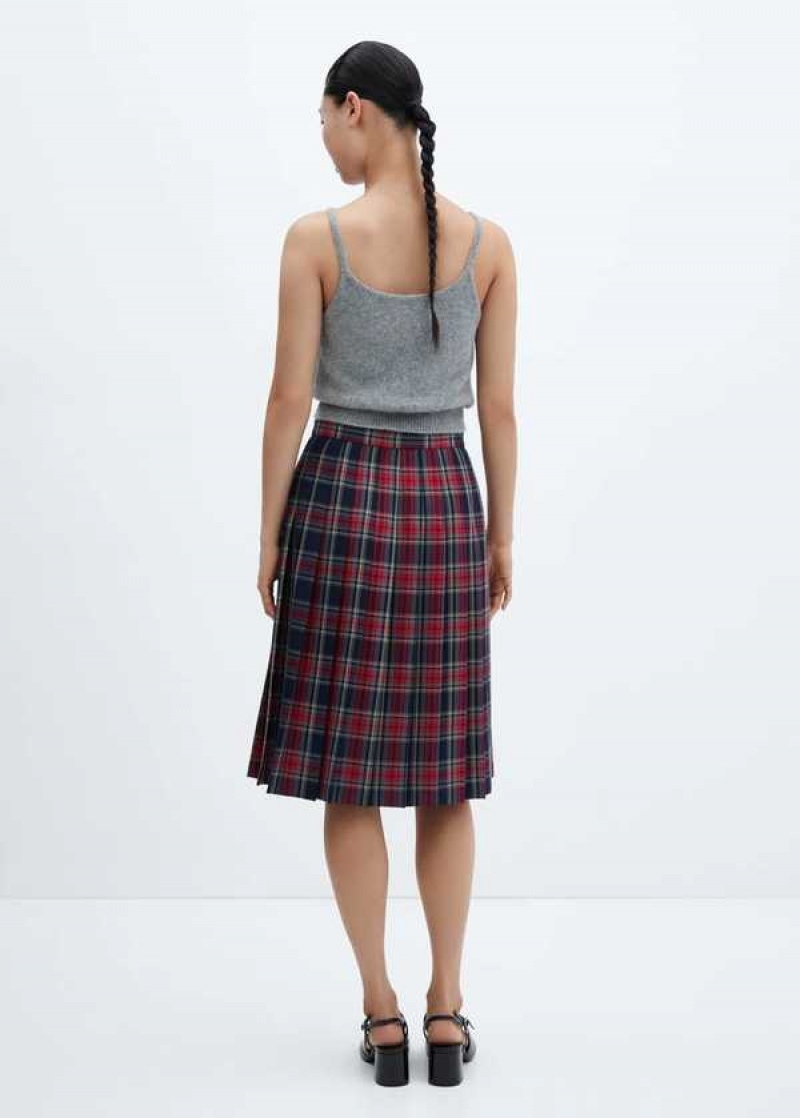 Mango Plank Midi-skirt | MNG-24081