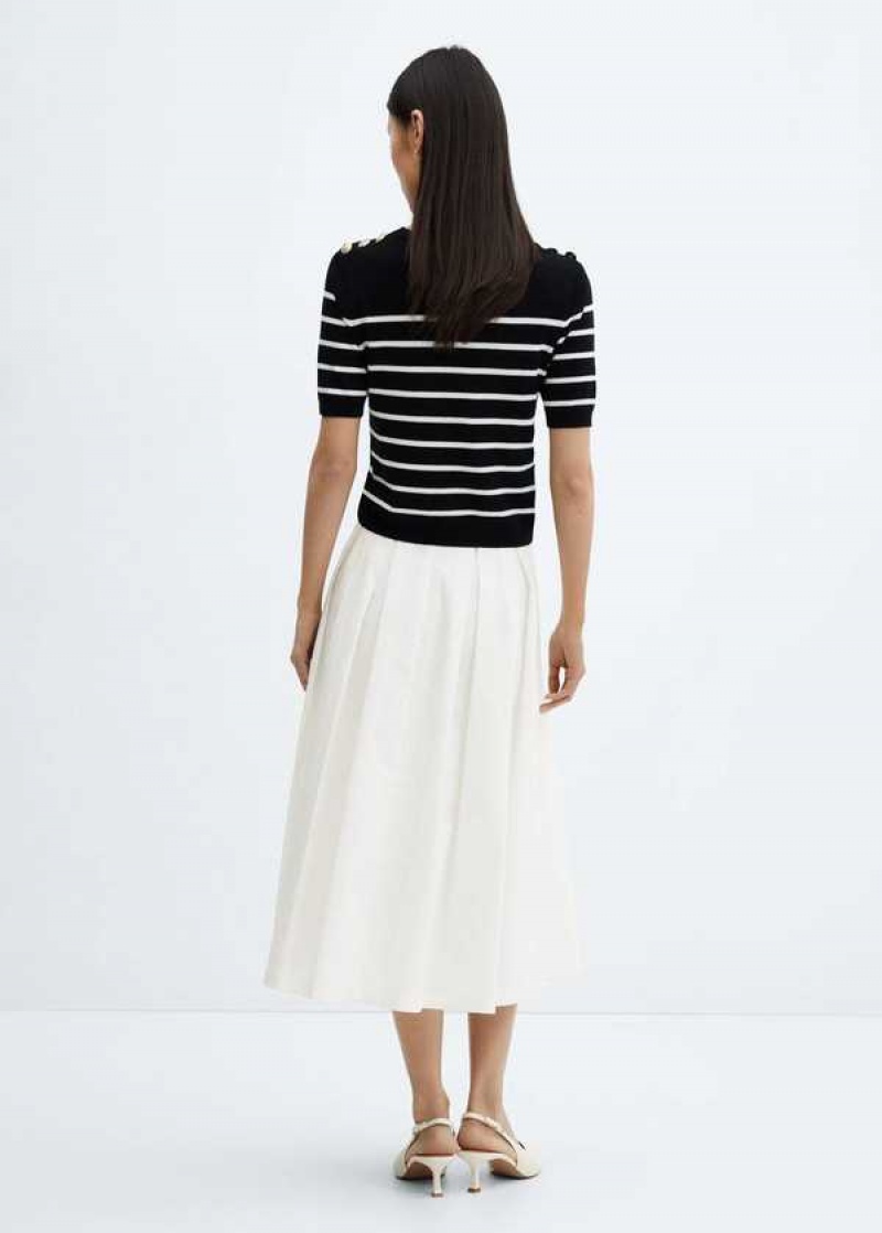 Mango Plank Midi-skirt | MNG-24253