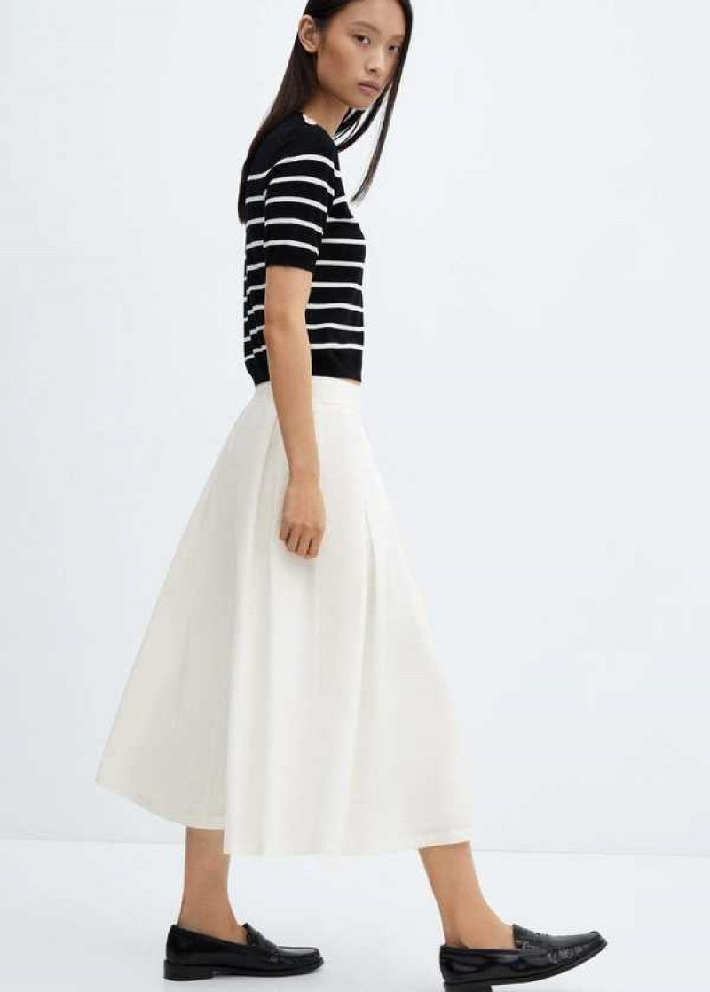 Mango Plank Midi-skirt | MNG-24253