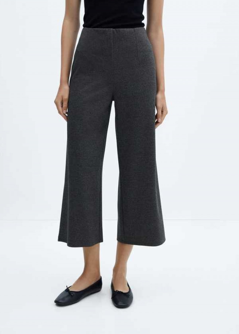 Mango Pletené Culotte Trousers | MNG-24294