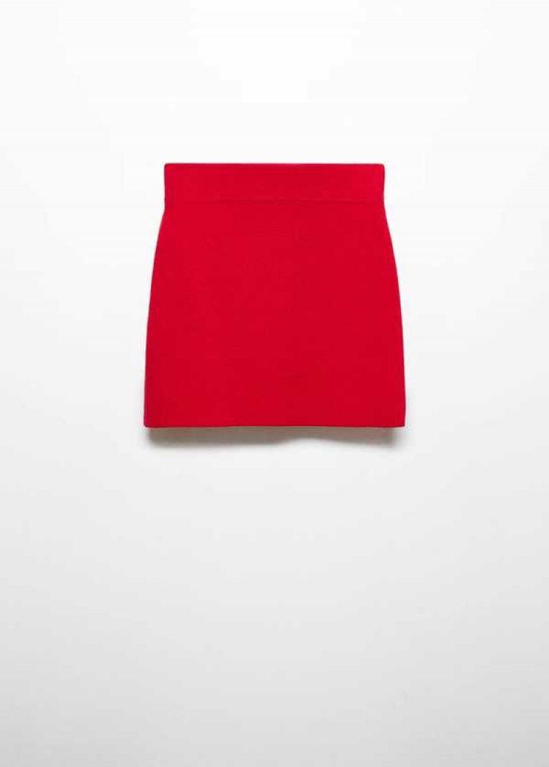 Mango Pletené Miniskirt | MNG-24076