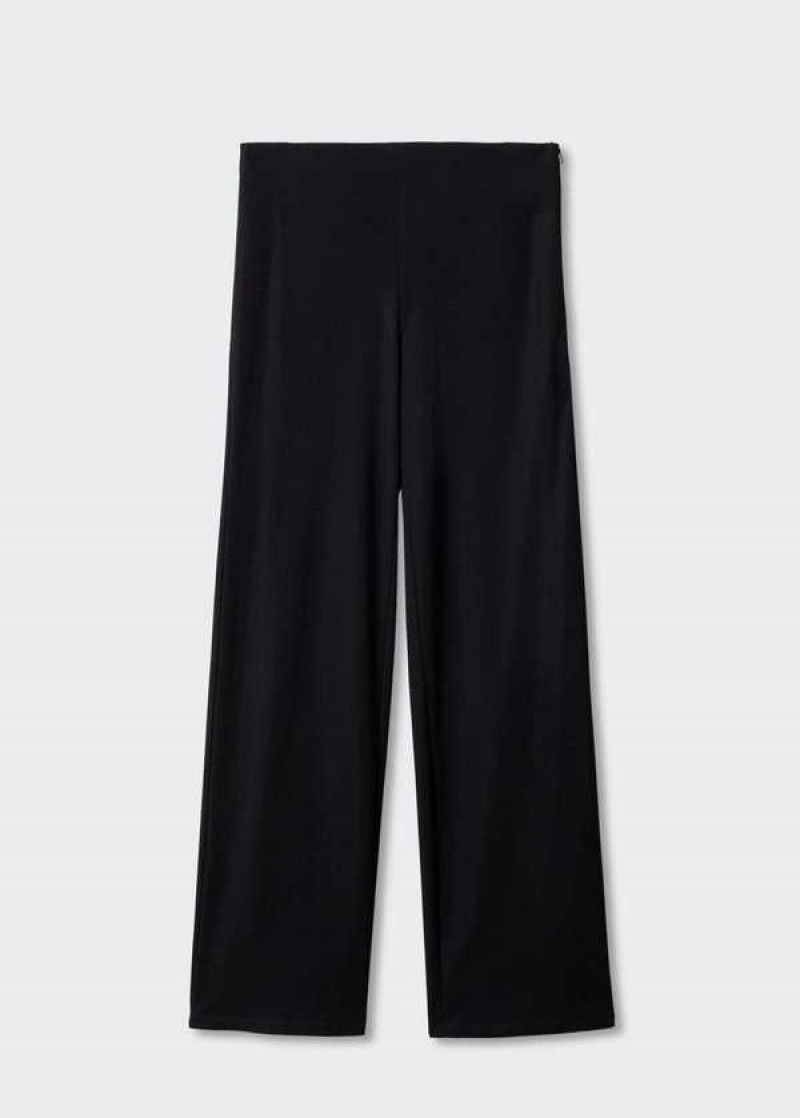 Mango Pletené Wideleg Pants | MNG-24421