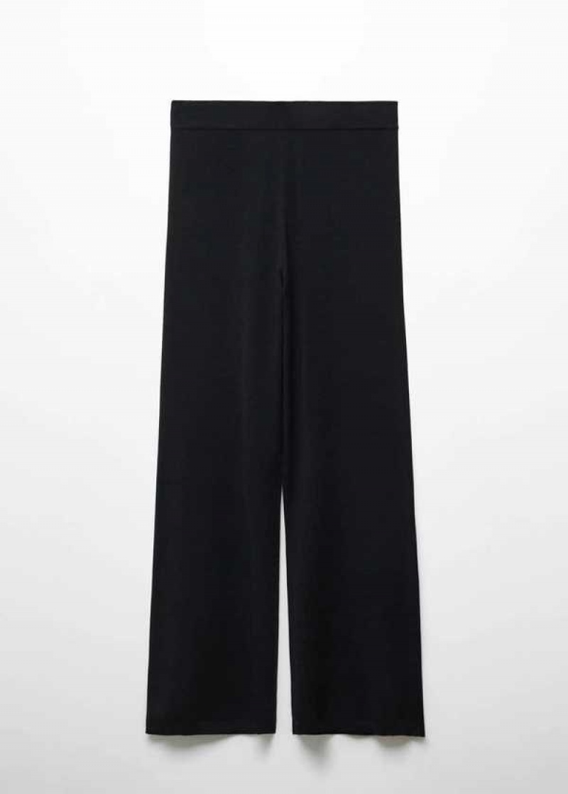 Mango Pletené Wideleg Pants | MNG-24474