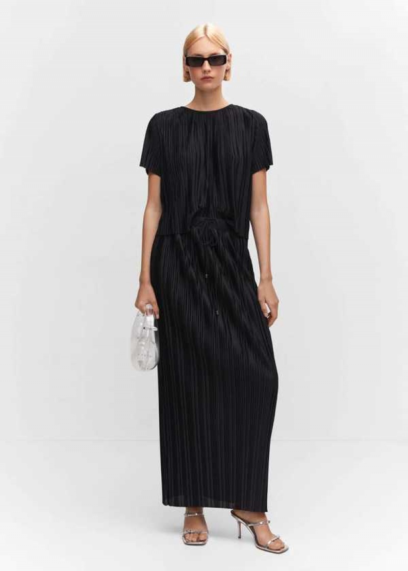 Mango Plisovaný Long Skirt | MNG-24086