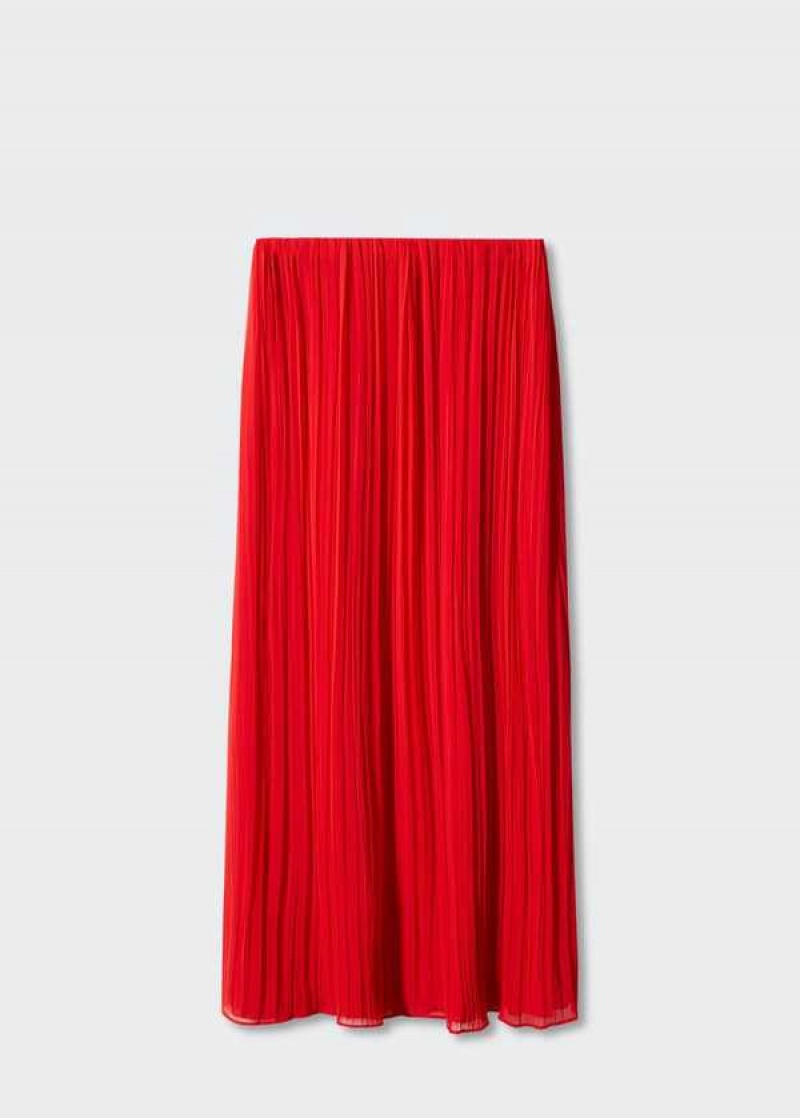 Mango Plisovaný Long Skirt | MNG-24095