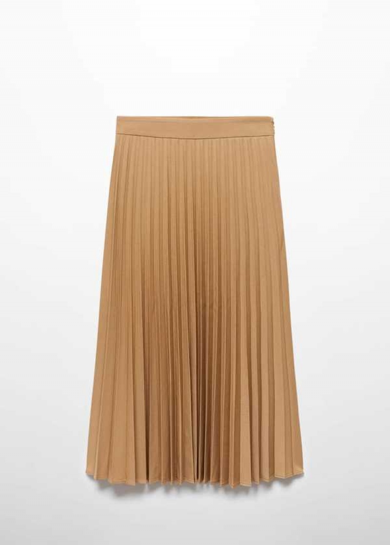 Mango Plisovaný Midi Skirt | MNG-24249