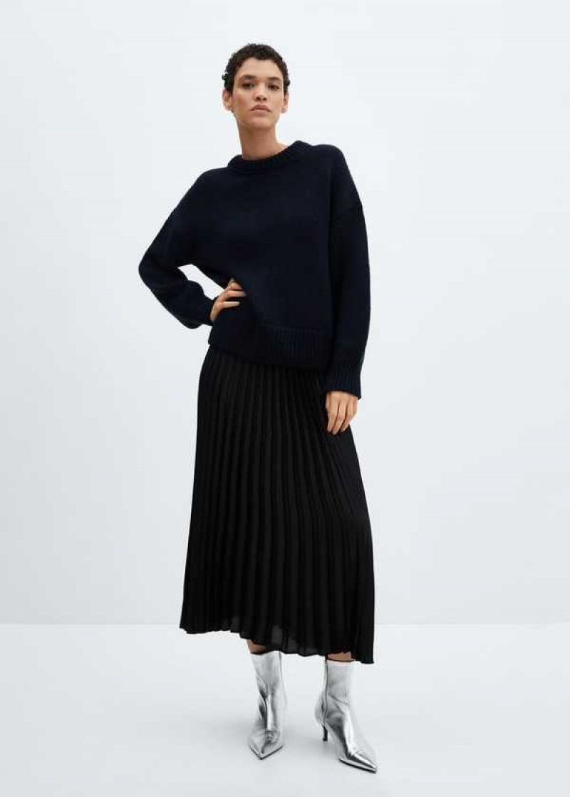 Mango Plisovaný Midi Skirt | MNG-24254