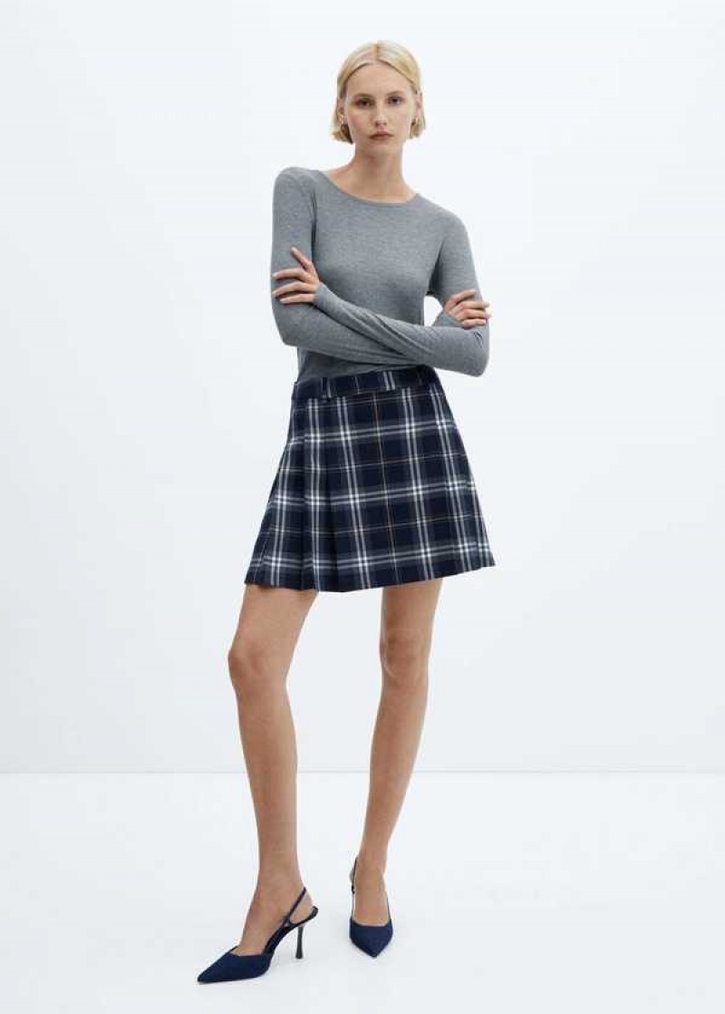 Mango Plisovaný Mini-skirt | MNG-24136