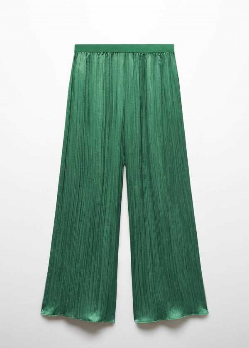 Mango Plisovaný Palazzo Pants | MNG-24343