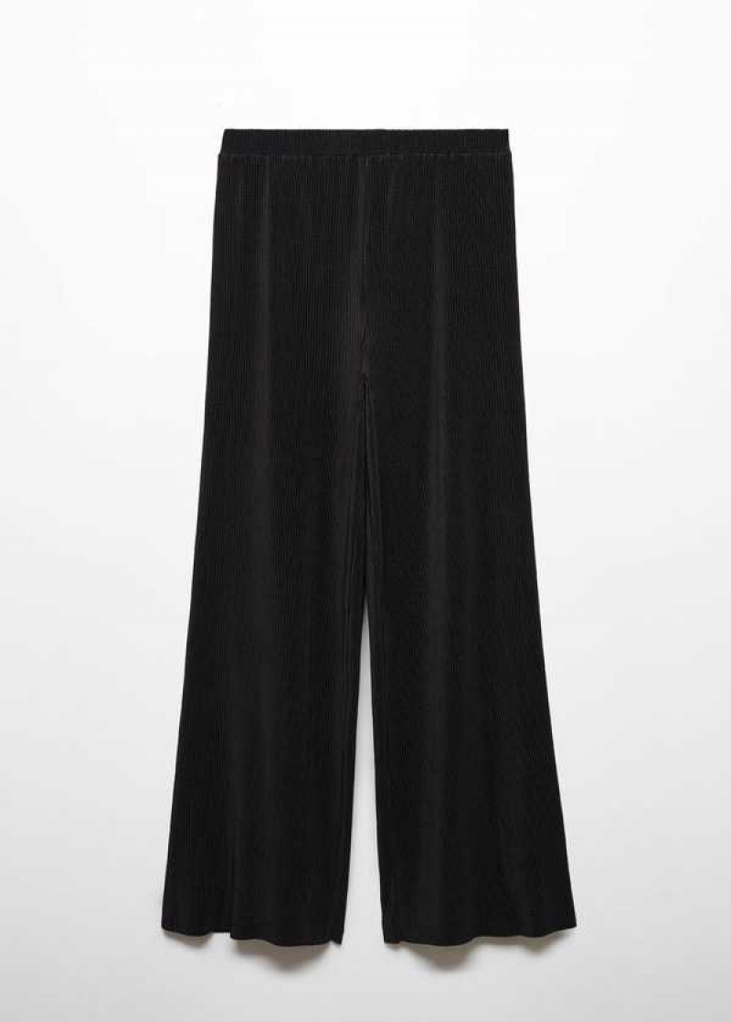 Mango Plisovaný Palazzo Pants | MNG-24583