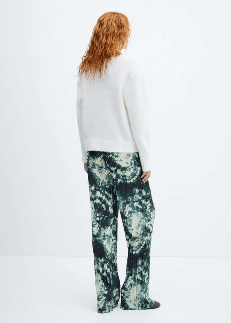 Mango Plisovaný Tie-dye Pants | MNG-24372