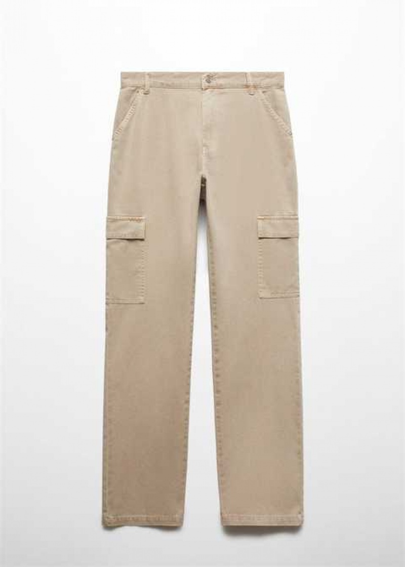 Mango Pocket Cargo Jeans | MNG-23801