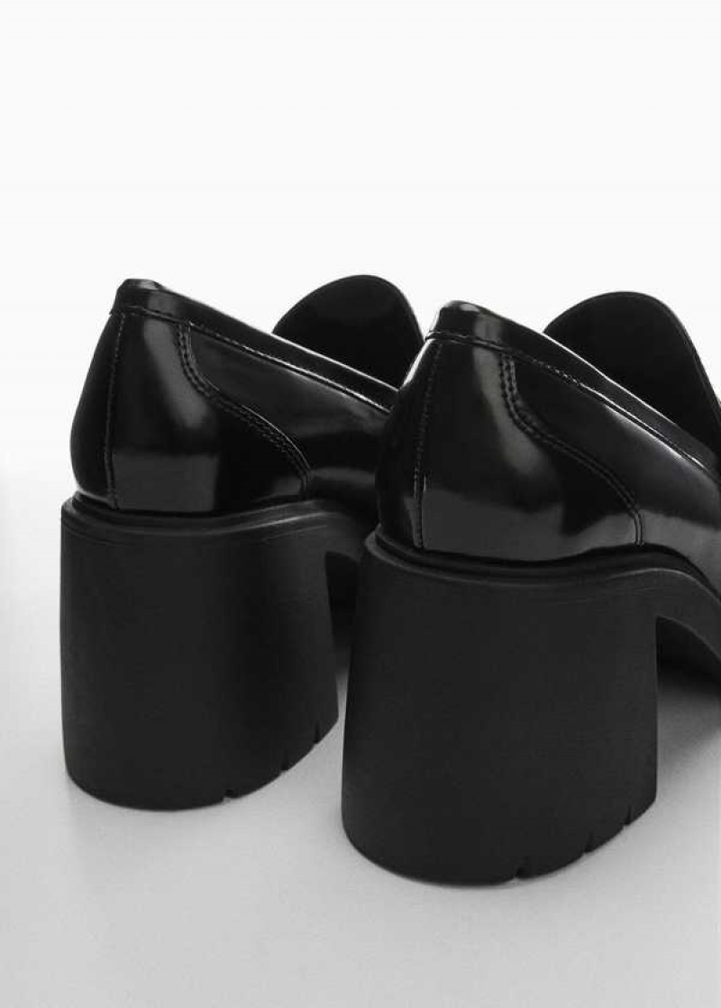 Mango Podpatku Loafers With Track Soles | MNG-23440