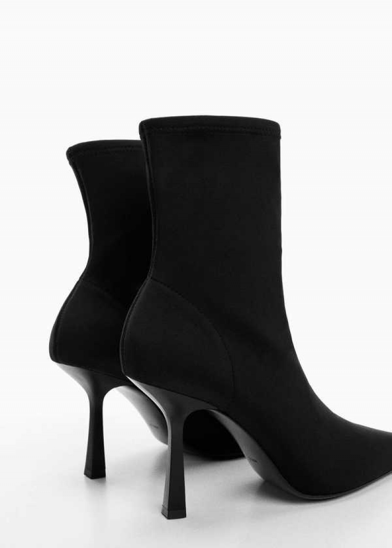 Mango Pointed Heel Ankle Boot | MNG-23393