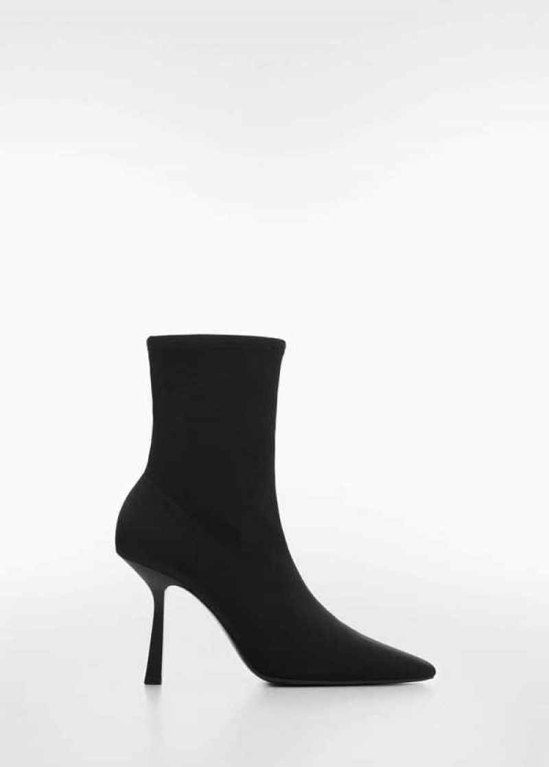 Mango Pointed Heel Ankle Boot | MNG-23393