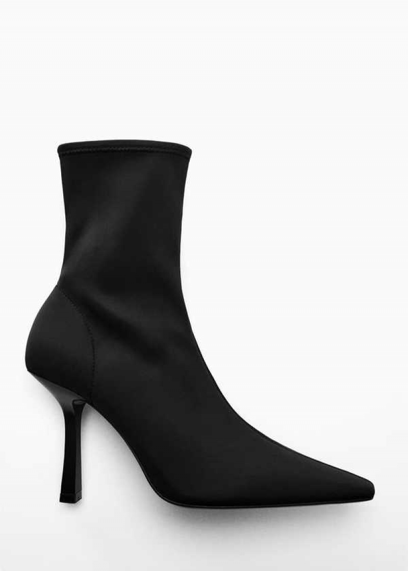 Mango Pointed Heel Ankle Boot | MNG-23393