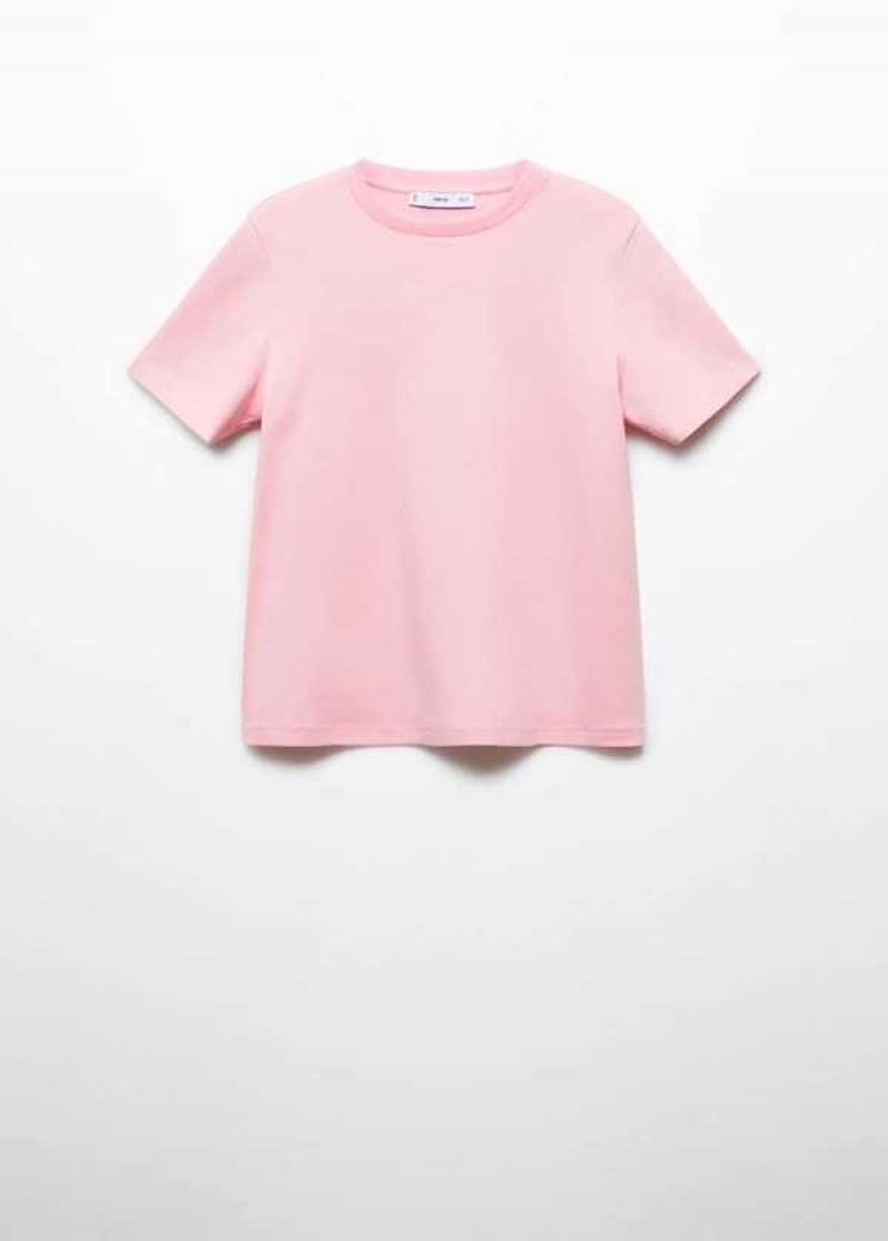 Mango Premium Bavlněné T-shirt | MNG-24966