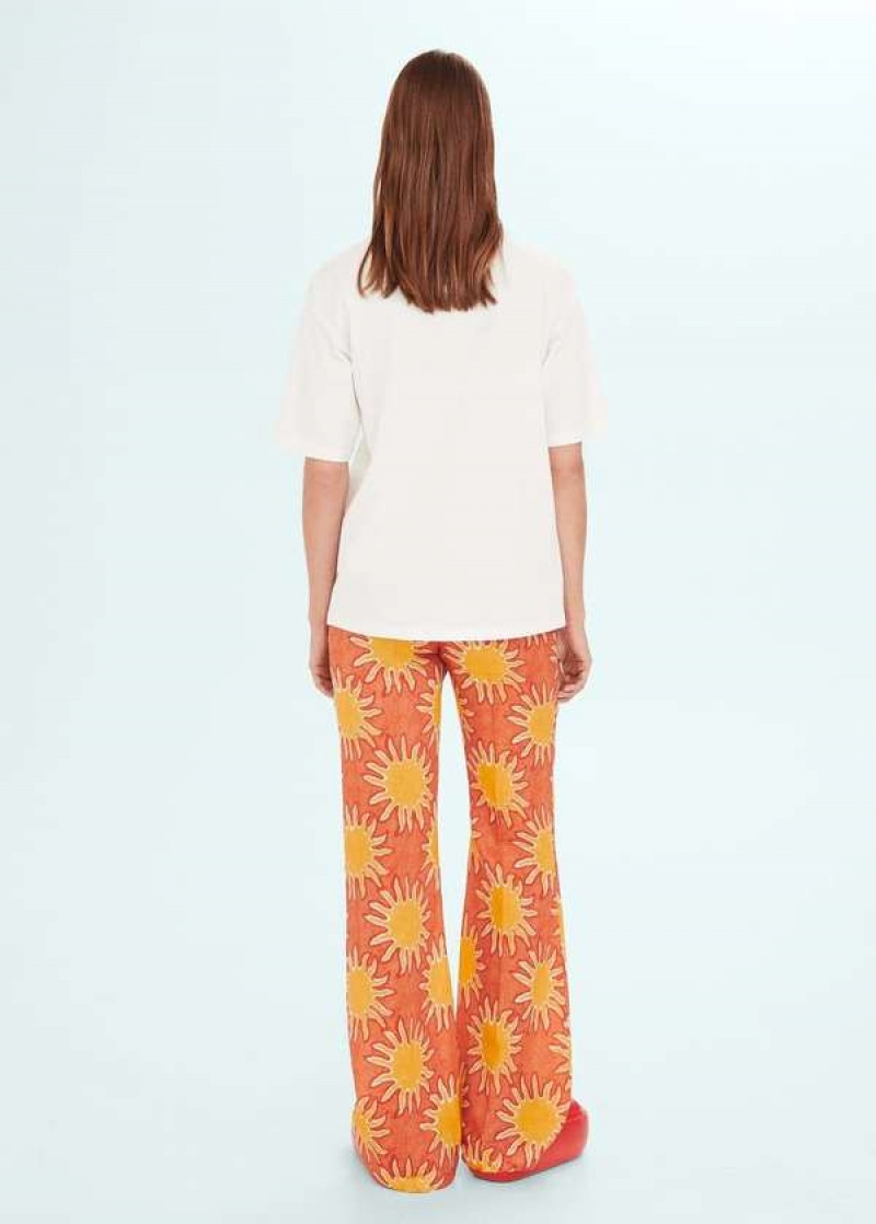 Mango Printed Oversize T-shirt | MNG-25026