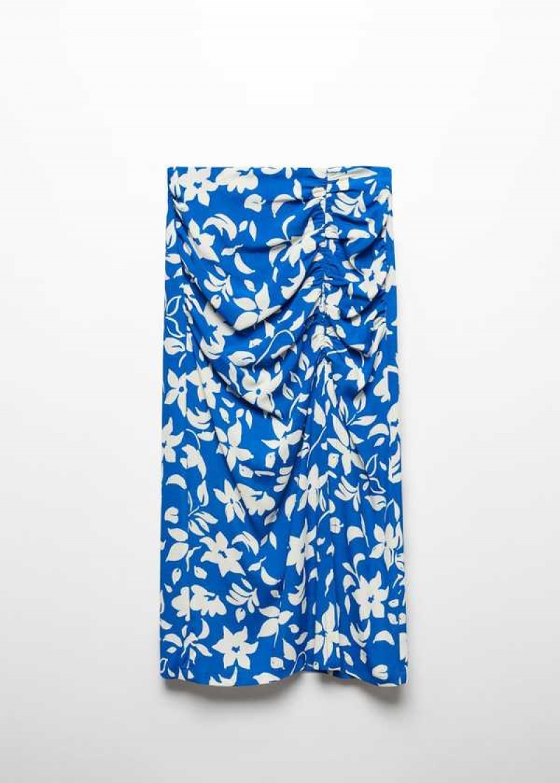 Mango Printed Skirt With Slit | MNG-24114