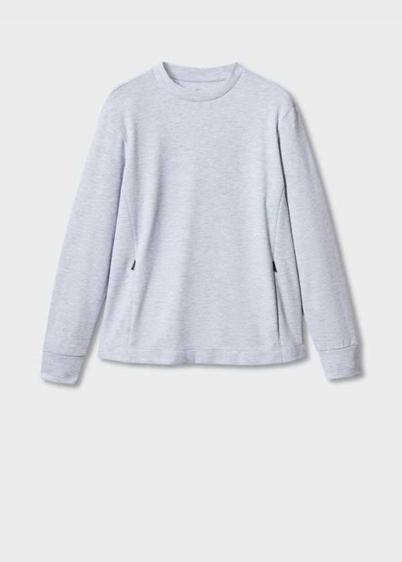 Mango Prodyšný Antibacterial Sweatshirt | MNG-21821