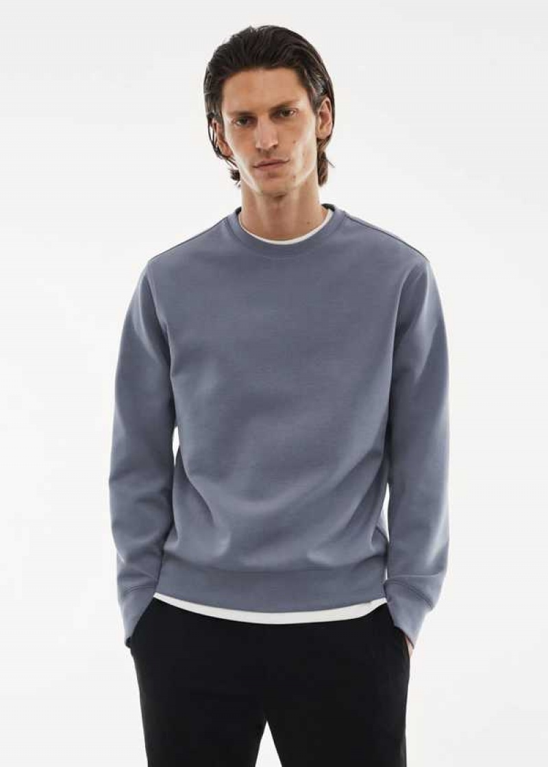 Mango Prodyšný Recycled Fabric Sweatshirt | MNG-21802