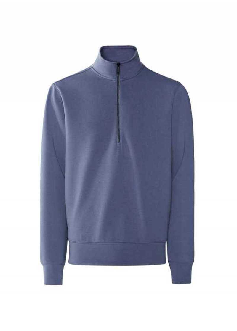 Mango Prodyšný Zip-neck Sweatshirt | MNG-21784