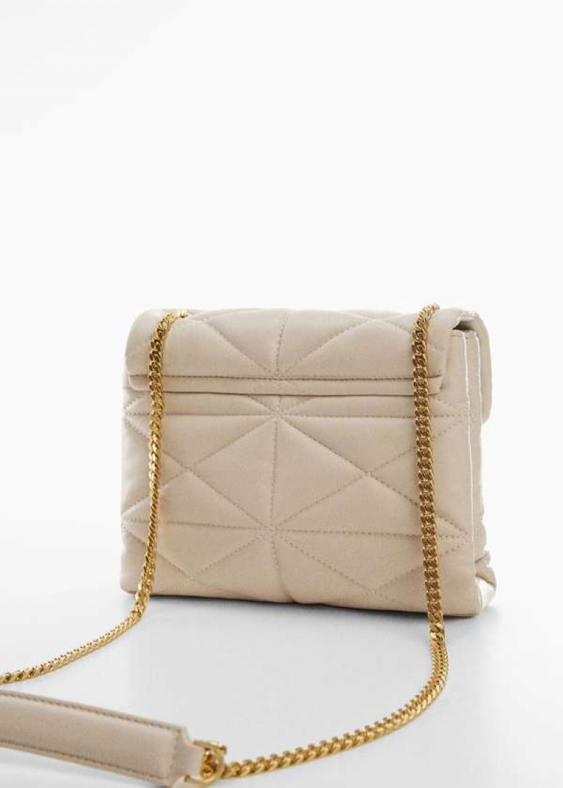 Mango Prošívaný Bag With Flap | MNG-23195