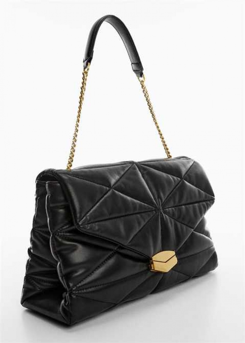 Mango Prošívaný Bag With Flap | MNG-23212