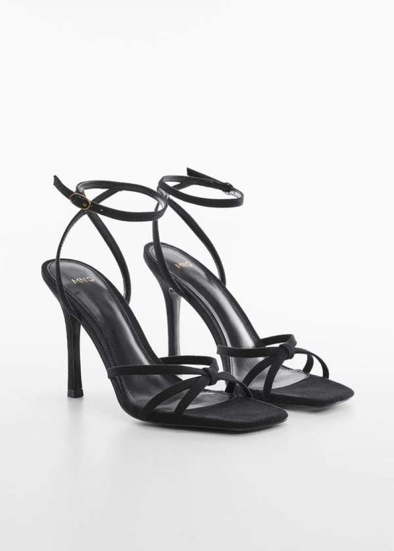 Mango Páskové Podpatku Sandals | MNG-23534