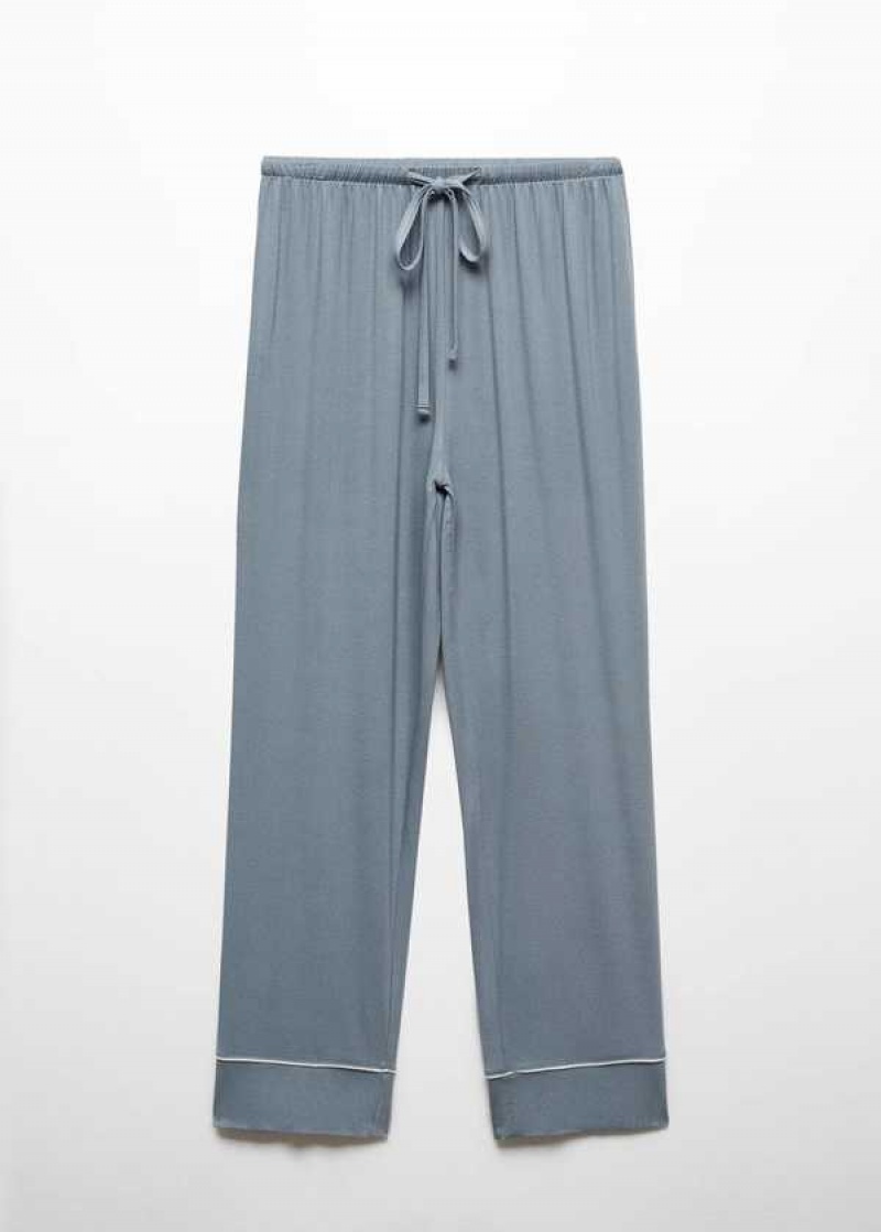 Mango Pyjama Trousers Piping | MNG-23742