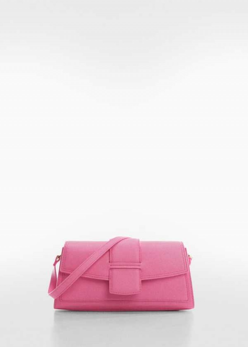 Mango Rectangular Bag With Flap | MNG-23237