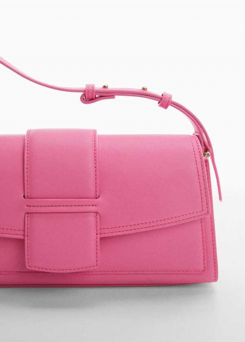 Mango Rectangular Bag With Flap | MNG-23237