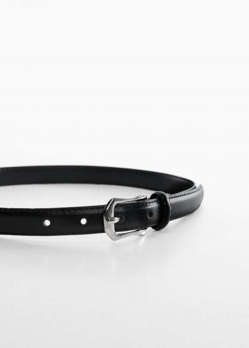 Mango Rectangular Přezkou Belt | MNG-22969