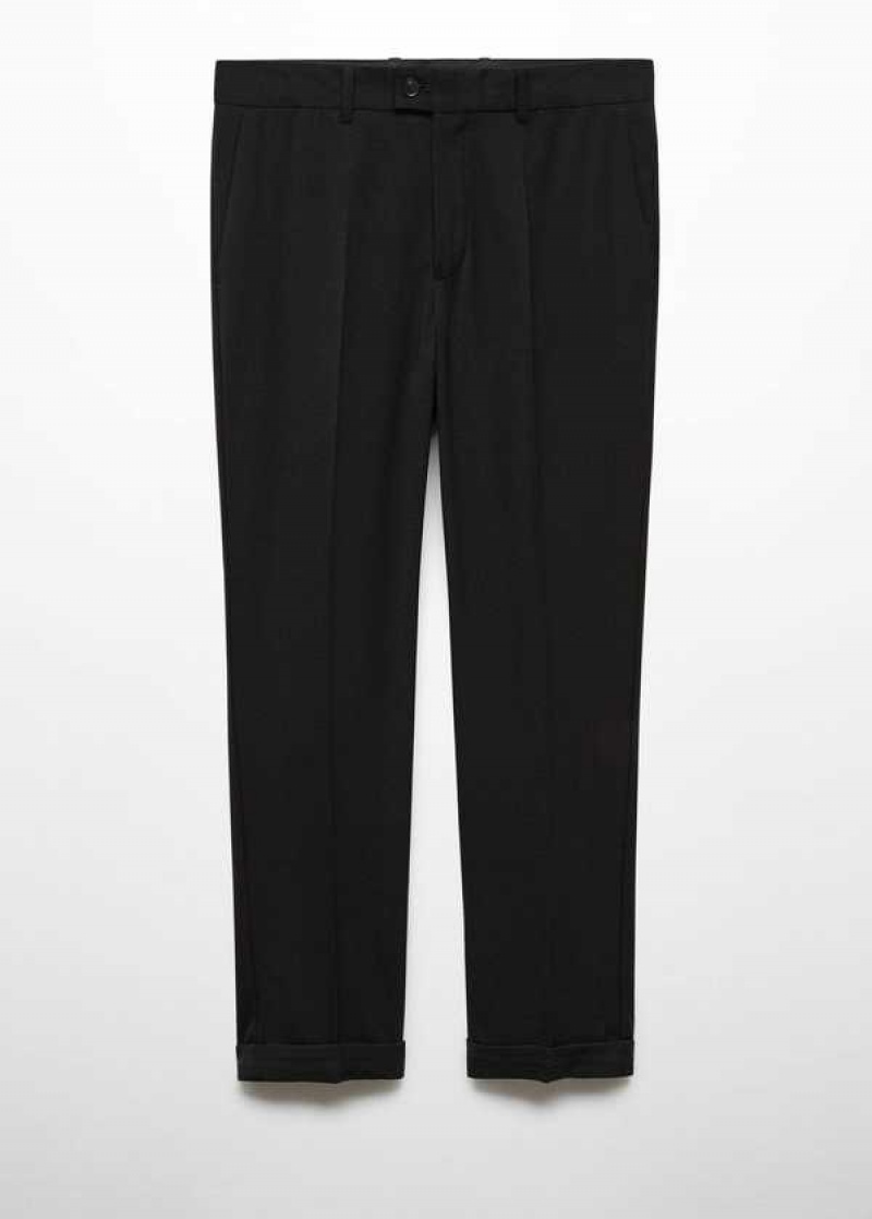 Mango Recycled Fabric Slim-fit Pants | MNG-22308