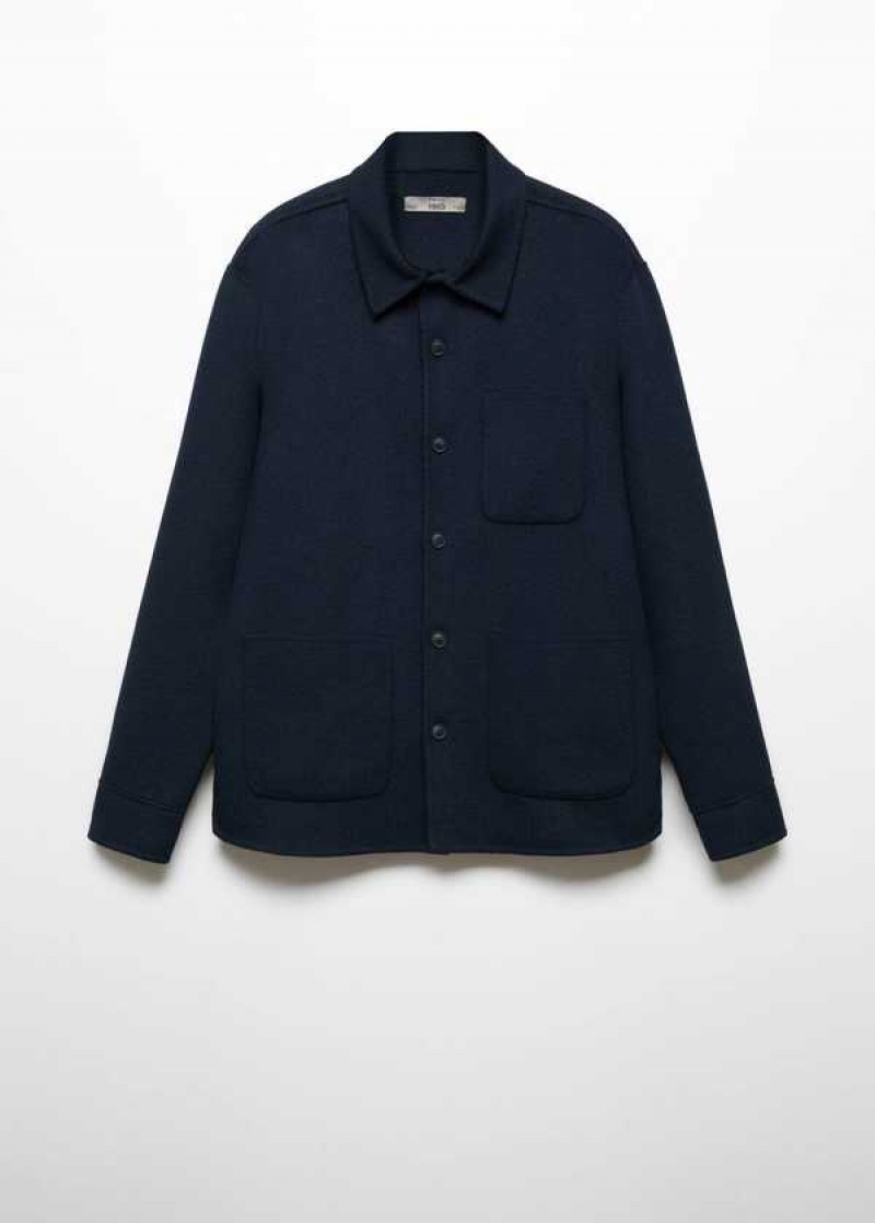 Mango Recycled Vlna Double-face Overshirt | MNG-22138