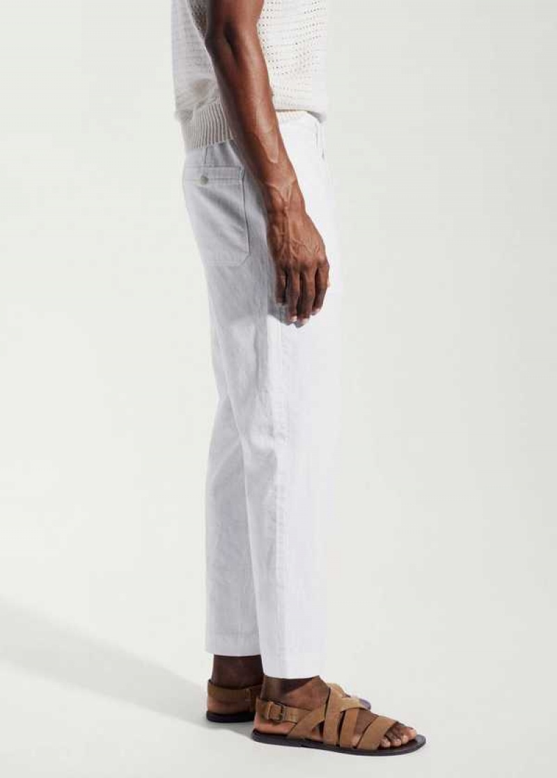 Mango Regular Fit Bavlněné Linen Pants | MNG-22348