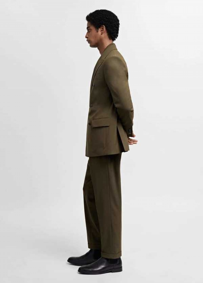 Mango Regular Fit Suit Pants | MNG-22540