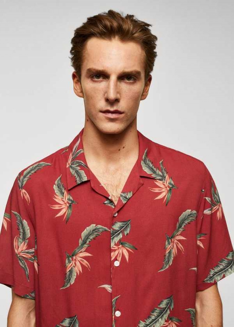 Mango Regular-fit Hawaiian-print Shirt | MNG-22192