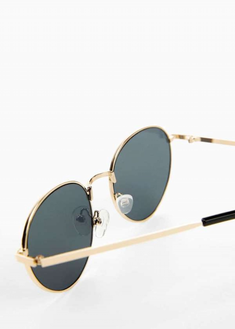 Mango Round Metal-rimmed Sunglasses | MNG-22755