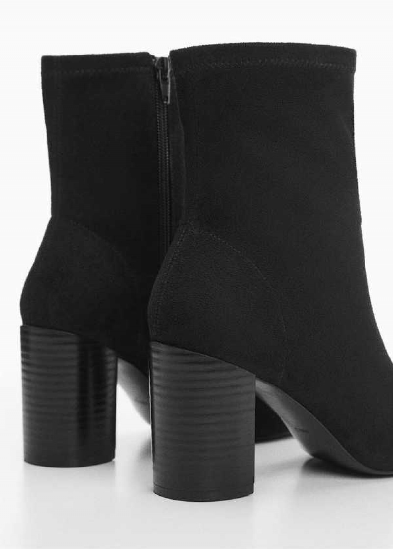 Mango Round-toe Podpatku Ankle Boots | MNG-23599