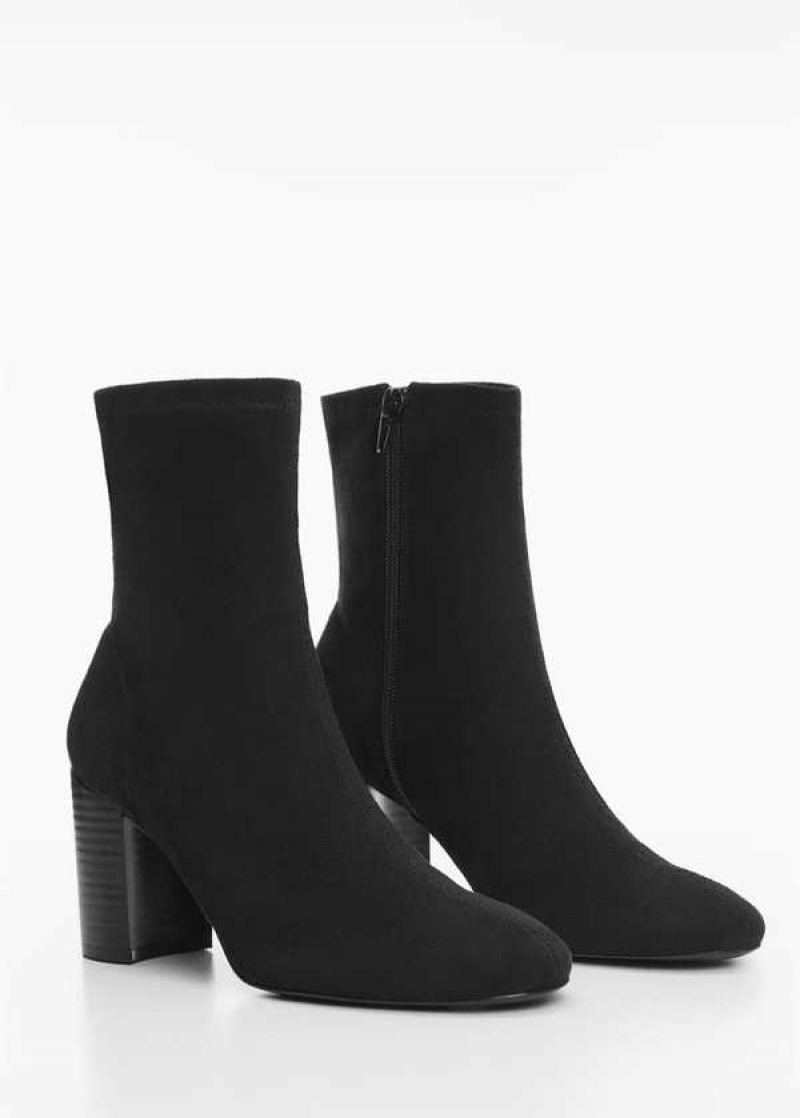 Mango Round-toe Podpatku Ankle Boots | MNG-23599