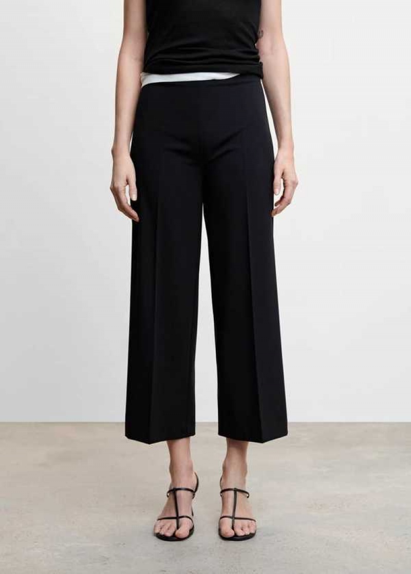 Mango Rovný Culotte Pants | MNG-24509